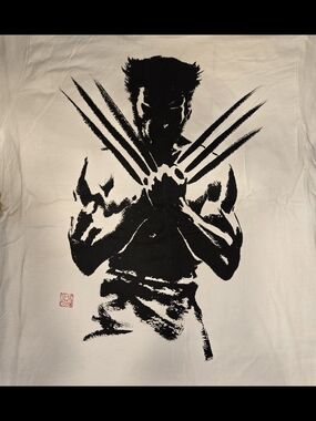 2013 Comic Con Exclusive Wolverine Graphic Tee - SDCC - Marvel - Size Large